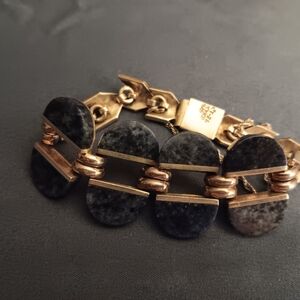 Vintage Blue Mexico 925 Bracelet.